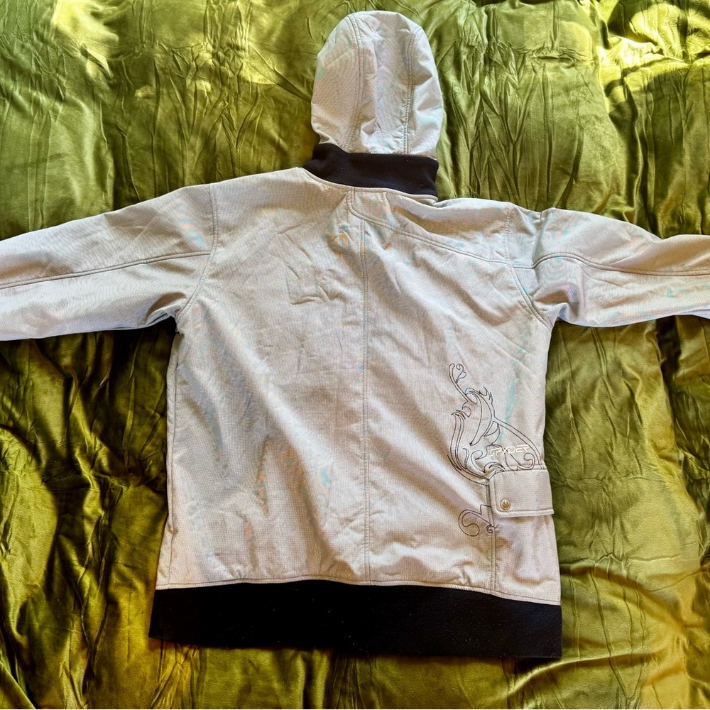 Spyder Gray/Silver Performance Jacket With Black … - image 6